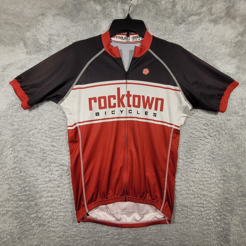 Rocktown Bicycles Cycling Jersey Starlight Harrisonburg Virginia Bike Shirt‎ *